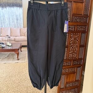 Future Collective Black Nylon Track Pant Joggers Medium